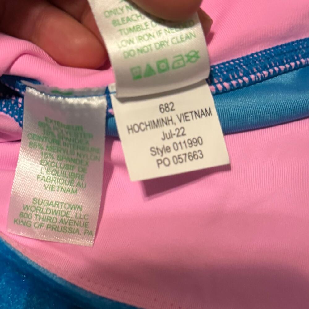 Lilly Pulitzer Luxletic Weekender High Rise Velour Leggings M - Picture 10 of 10
